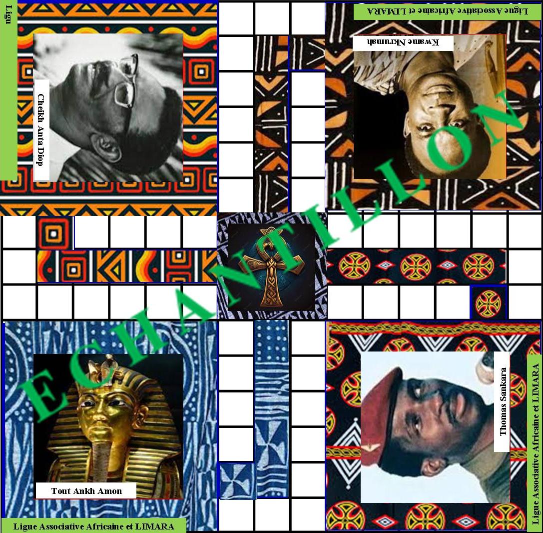 Jeu de Ludo africanisé